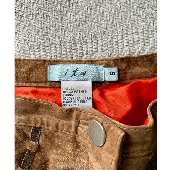 Vintage Suede Pants - Picture 2 of 4